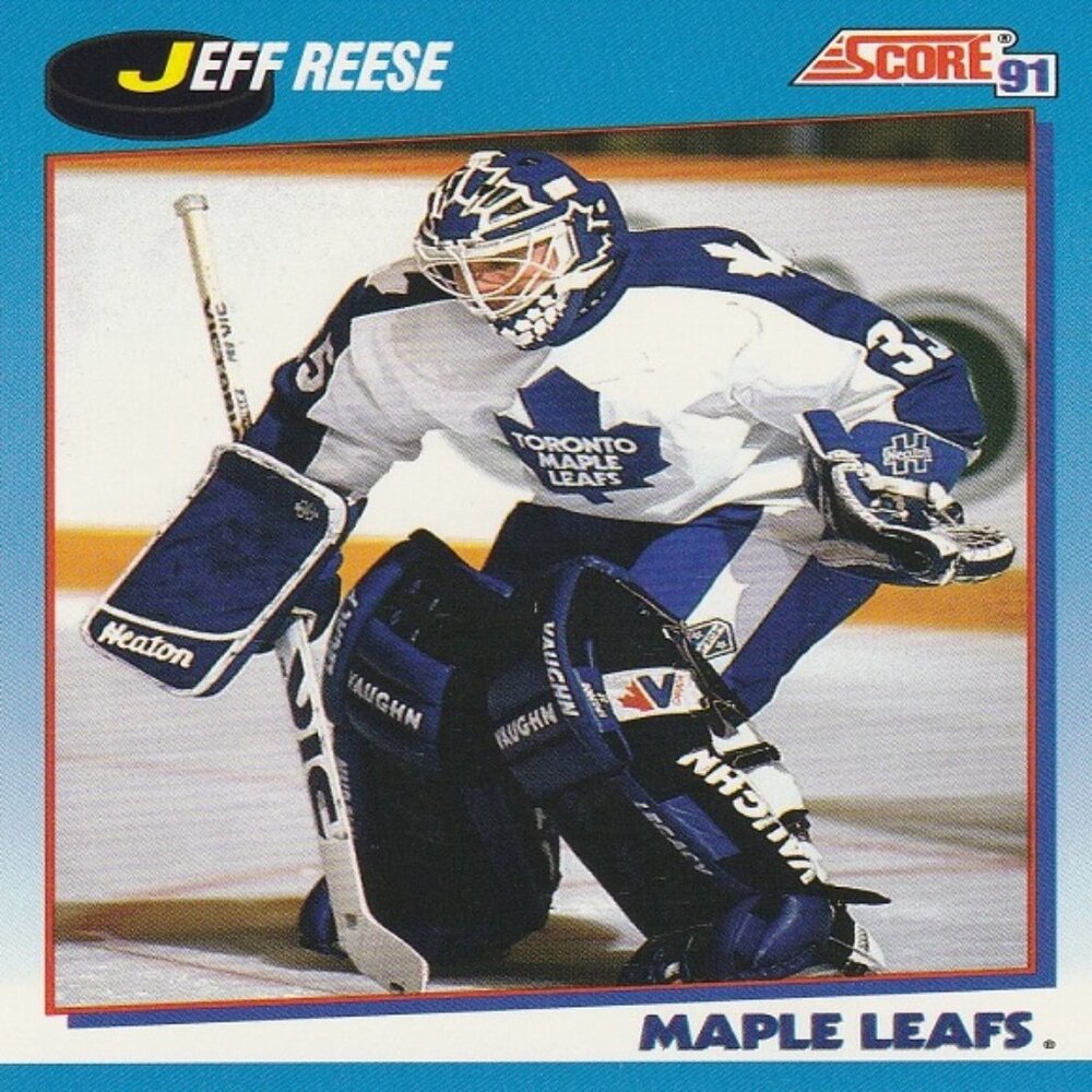 Jeff Reese - Score '91 NHL Hockey Card